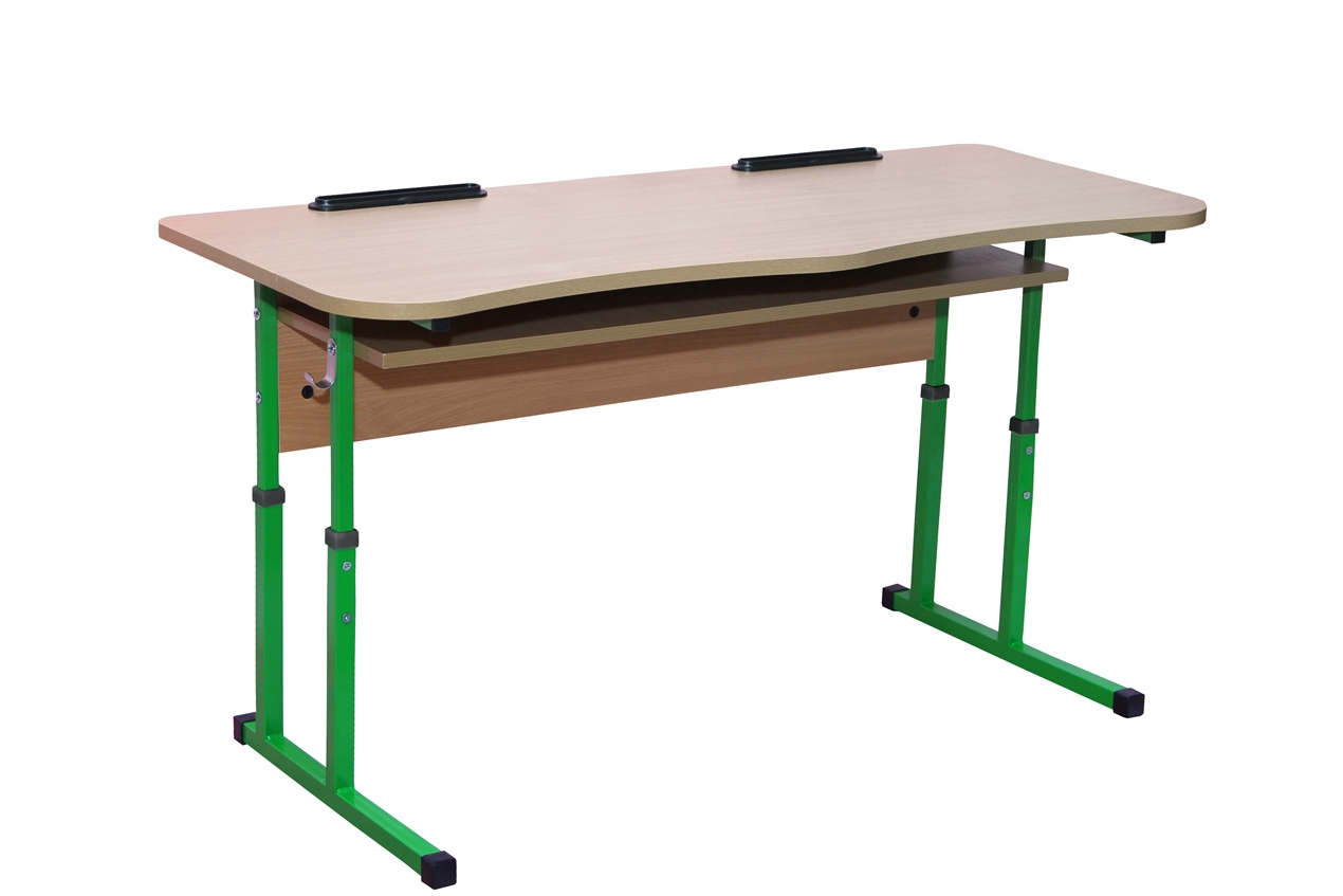 Стіл двомісний з регулюванням висоти, ТОВ "Шполянська меблева фабрика"(01010)